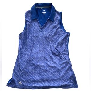 New adidas golf sleveless polo